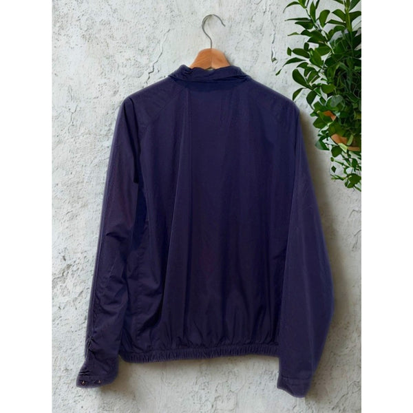 Polo Ralph Lauren Bi Swing Windbreaker Jacket Blue XL Full Zip Bomber Vintage