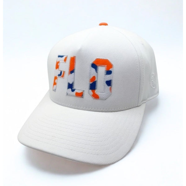 Floridian National Golf Club G/Fore FLO Snapback Hat White Camo Adjustable