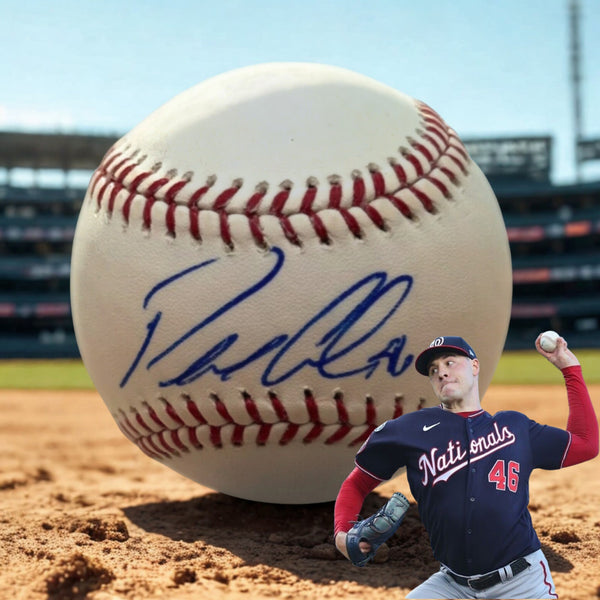 Patrick Corbin Signed ROMLB Baseball Washington Nationals 2X All Star & WS Champ