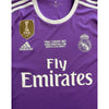 Real Madrid Cristiano Ronaldo 2016-17 Away Jersey XL Adidas AI5159 Cardiff UCL