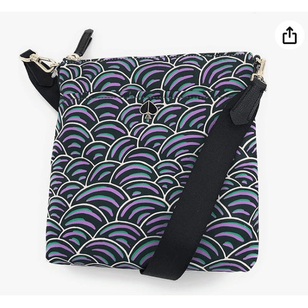 Kate Spade Small Swing Pack Crossbody in Pineforest Taylor Party Bubble