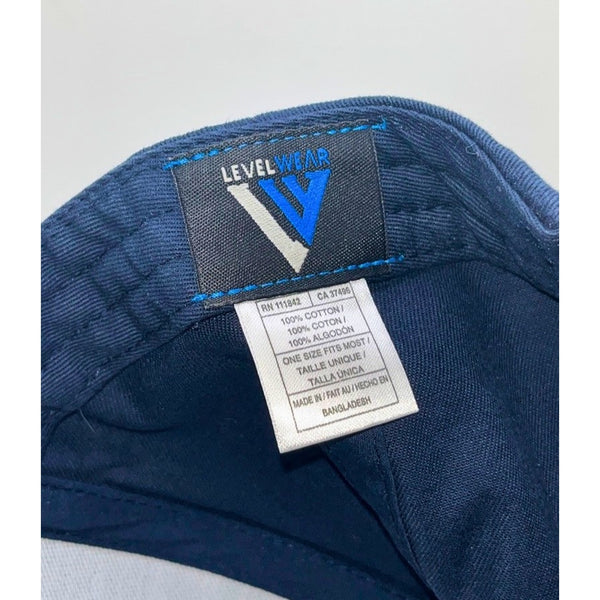 Bayonne Golf Club Hat Snapback Navy Levelwear Golf Cap Compass Logo Adjustable