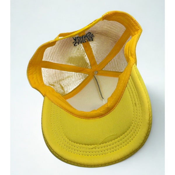 Samuel Adams Summer Ale Foam Trucker Hat Yellow Mesh Snapback Beach Beer Cap