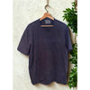 Faherty Sunwashed Slub Pocket T Shirt XL Blue Grey Organic Cotton Short Sleeve