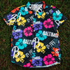 Baltimore Orioles 2024 City Connect Floral Hawaiian Shirt Adult M SGA NWOT MLB