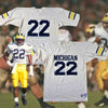 Michigan Wolverines Ty Law #22 Champion Jersey White USA Size XL Vintage