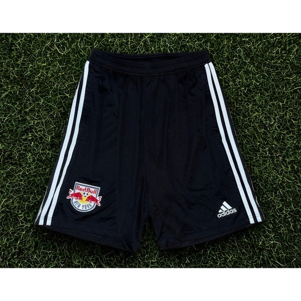 New York Red Bulls Adidas Team Issued Training Shorts M MLS Soccer Stripes