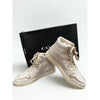 Coach Hi Top Sneakers CD304 Chalk Coated Canvas Women’s Sz 10B NIB MSRP $229