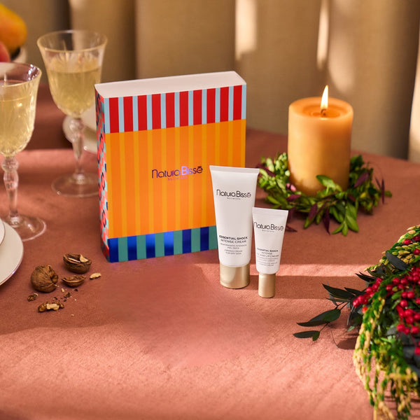 Natura Bisse Essential Shock Holiday Set Face Eye Lift Anti Aging NIB
