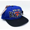 New York Knicks G Cap Vintage 90s Snapback Hat NBA Deadstock NWT Rare Blue Black