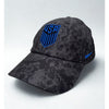 Nike USA USMNT Heritage86 Dri-FIT Adjustable Strapback Hat Black Wave Print Cap