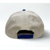 Los Angeles Dodgers 47 Brand Hitch Two Tone Natural Blue Snapback Hat OSFA NWT