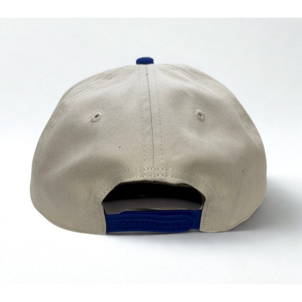 Los Angeles Dodgers 47 Brand Hitch Two Tone Natural Blue Snapback Hat OSFA NWT