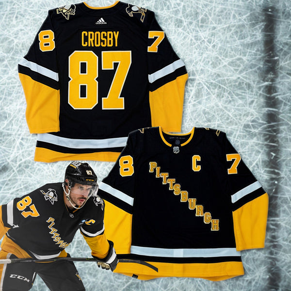 Sidney Crosby Pittsburgh Penguins Retro Adidas Authentic Jersey Sz. 56 2XL NWOT