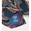 Polo Ralph Lauren Paisley Silk Tie Handmade USA Vintage Classic Mens Neckwear