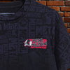 Metal Mulisha Anti Established T Shirt Mens Medium Black All Over Print Y2K Moto
