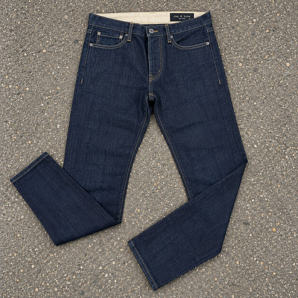 Rag & Bone Fit 2 Skinny Jeans Mens 32x32 Raw Selvedge Denim USA Made NWOT
