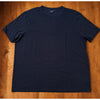 Mott & Bow Driggs Navy Blue Classic Crew T-Shirt Men's Large 100% Cotton EUC