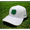 Black Clover Premium Clover 16 Flex Fit Hat White S/M Nick's Camp NWT Golf Cap