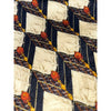 Ermenegildo Zegna Silk Tie Italy Art Deco Geometric Luxury Designer Necktie