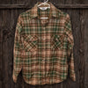 Woolrich Wool Jacket Work Shirt Womens Sz. 14 Plaid Long Sleeve Vintage