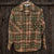 Woolrich Wool Jacket Work Shirt Womens Sz. 14 Plaid Long Sleeve Vintage