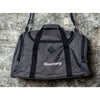 Bloomberg Duffle Gym Bag Black Gray Shoulder Travel Overnight NWOT