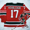 New Jersey Devils Ilya Kovalchuk #17 CCM NHL Jersey 2XL Red Green Retro