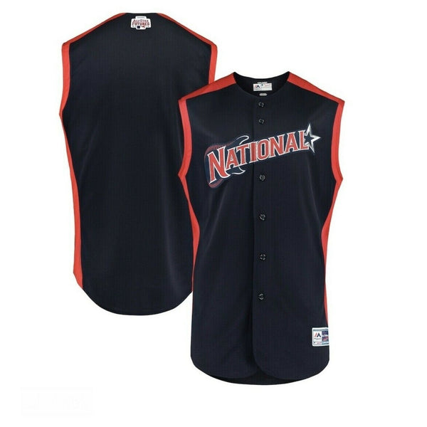 MLB 2019 All Star Game Majestic Workout Jersey National League Sz 52 2XL NWOT