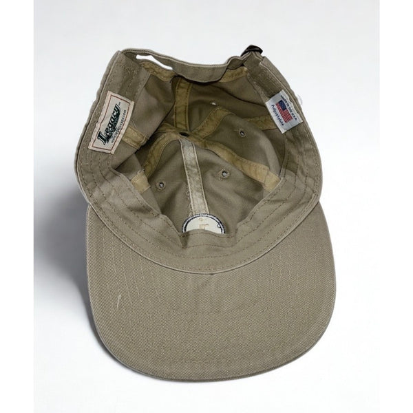Don Imus Ranch Hat Khaki Strapback Cap USA Made Legendary Radio Host