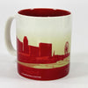 Starbucks Singapore Global Icon City Mug 2013 Collector Series 16oz Red White