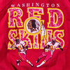 Washington Redskins Sweatshirt XL 90s NFL Made USA Red Gold Crewneck Vintage
