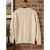 Polo Ralph Lauren Cable Knit Sweater Men's L Cream Wool Cashmere Pony