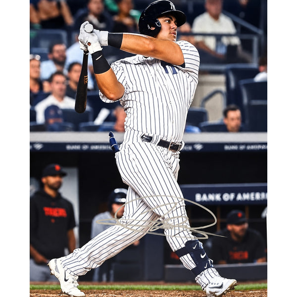 New York Yankees Jasson Dominguez Signed 11x14 Photo Autograph The Martian MLB