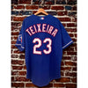 Texas Rangers Mark Teixeira MLB Rawlings Road Game Jersey 48 XL Game Worn/Issued