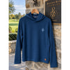 Turtleson Bellfield Hoodie Rockaway River Country Club Men's M Blue Golf NWOT
