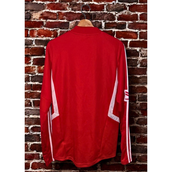 Adidas New York Red Bulls MLS Training Top Jersey Red L/S Climacool DP4994 M