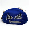 New York Knicks G Cap Vintage 90s Snapback Hat NBA Deadstock NWT Rare Blue Black