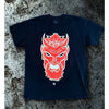 The Undertaker WWE Big Evil Red Devil Head T-Shirt Sz L Double Sided Y2K