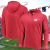MLB 2019 All-Star Game Hoodie Majestic Waffle Knit BP Pullover Red Sz S NWOT