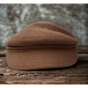Kangol Wool Fisherman Cap Brown Mens Large Newsboy Hat Classic EUC