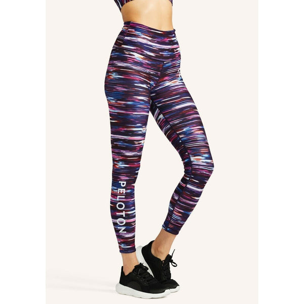 Peloton Melody High Waist Leggings Purple Active Gym Wear FA121 Womens Size S