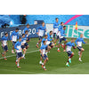Russia Euro 2016 Away Pre-Match Training Jersey Adidas Climacool Blue White XL