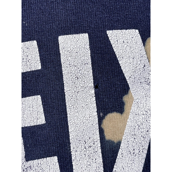 New York Yankees Mark Teixeira Bleach Dye T-Shirt MLB Genuine 3XL Rare Y2K