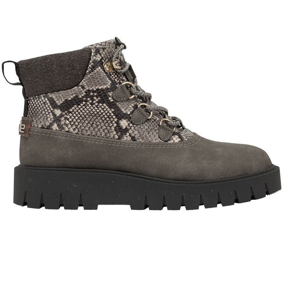 Hey Dude Tonya Eco Shield Womens Boots Shoes Booties Sz 11 Camo Snake NWT
