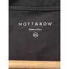Mott & Bow Driggs Dark Grey Classic Crew T-Shirt Men's 2XL 100% Cotton EUC