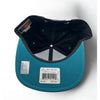 San Jose Sharks Reebok Snapback Hat NHL Vintage Teal Black OSFM New Retro Cap