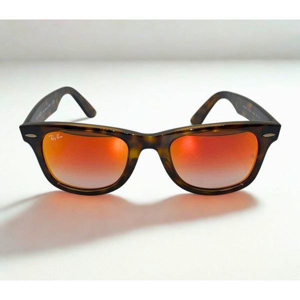 Ray-Ban RB4340 Wayfarer Sunglasses Tortoise 50-22-150 Italy w/ Case & Cloth