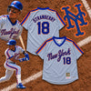 New York Mets Darryl Strawberry Mitchell & Ness Cooperstown Jersey USA Sz 56 2XL