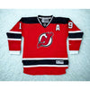 Travis Zajac Signed New Jersey Devils Alt Captain Reebok Jersey Youth L/XL Auto